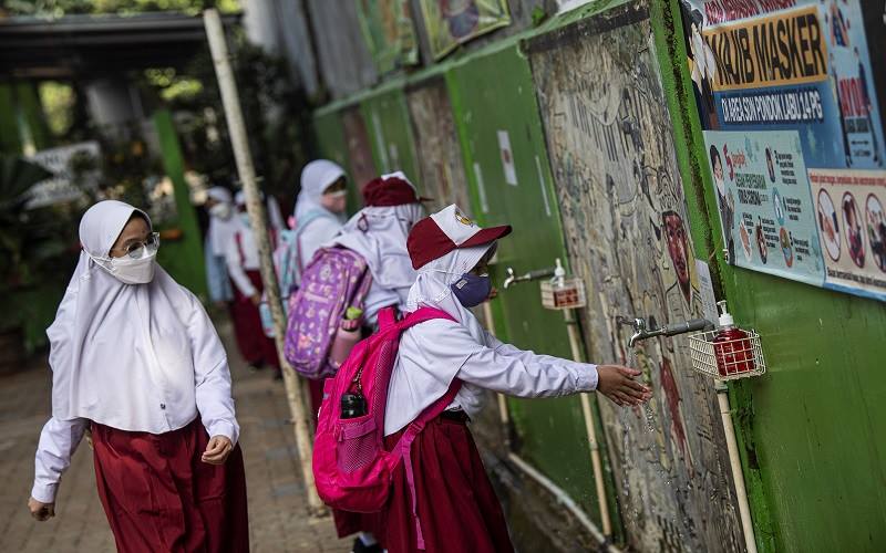 Hari Ini Sekolah Di DKI Jakarta Lakukan PTM Terbatas 100% 