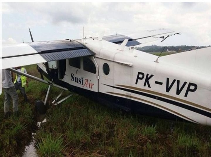 Pesawat Susi Air Alami Kecelakaan Saat Terbang ke Papua