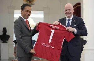 Tak ada perwakilan PSSI, Jokowi Terima Presiden FIFA di Istana 