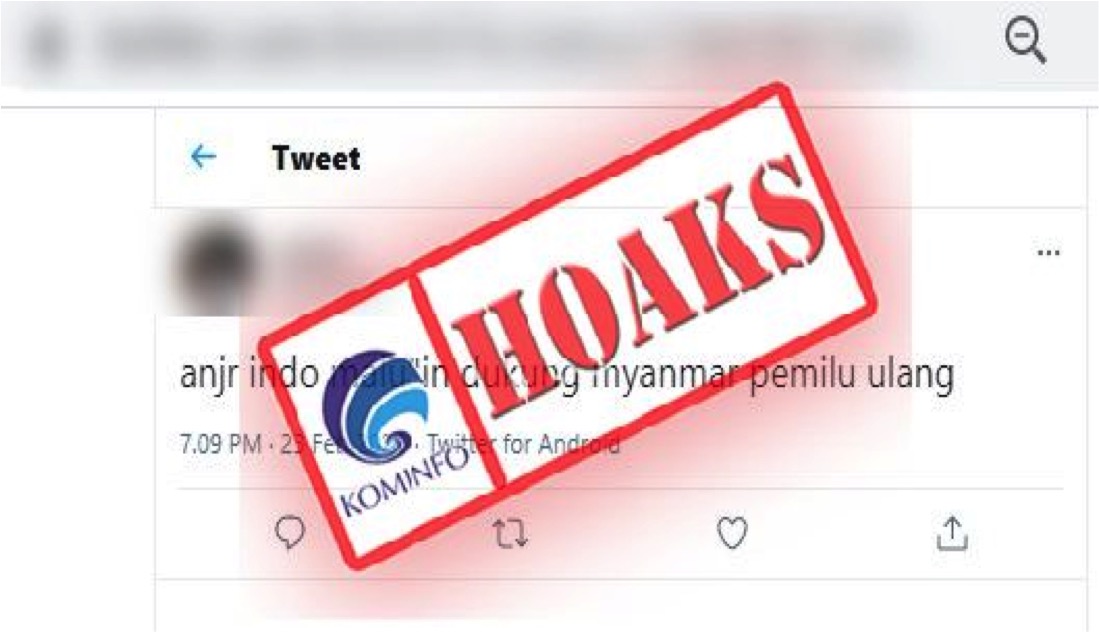Kominfo Akan Berantas Hoaks Pemilu di Berbagai Platform Media Sosial