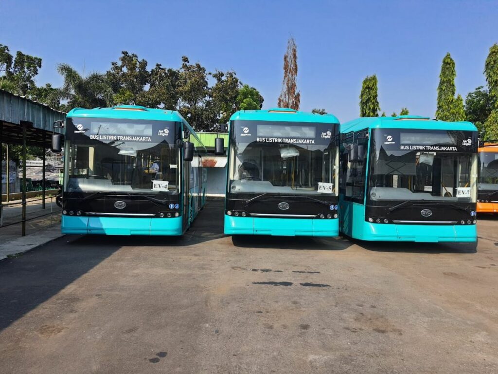 70 Bus Listrik untuk Indonesia Tersendat di China Akibat Lockdown Covid-19