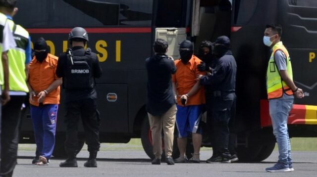 5 Tersangka Teroris ditangkap Densus 88 di Sulawesi Tengah.