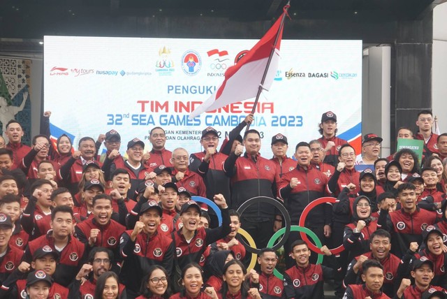 Kontingen Indonesia di SEA Games 2023 Lampaui Target Jokowi