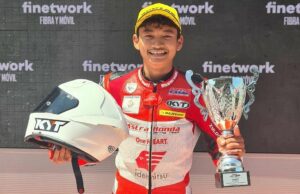 Fadillah Arbi Ukir Sejarah, Juara Seri Junior GP di Catalunya!