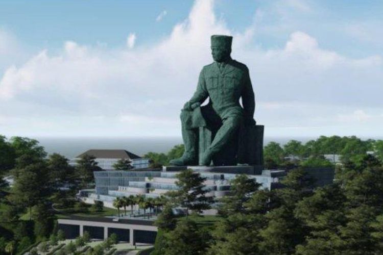 Patung Soekarno di Bandung Senilai Rp 10 Triliun Dibangun Tahun Depan