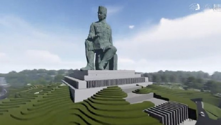 Patung Soekarno di Bandung Senilai Rp 10 Triliun Dibangun Tahun Depan