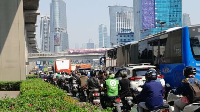 KTT ASEAN Bikin Sejumlah Ruas Jalan di Jakarta Macet Parah
