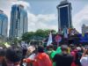 Demo GNPR di Patung Kuda Bela Masyarakat Pulau Rempang